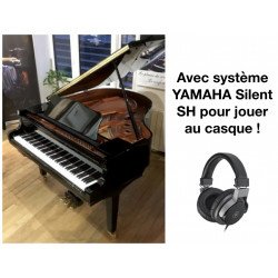 PIANO A QUEUE YAMAHA GC1 SILENT 161cm Noir Brillant / PRIX NOUS CONSULTER