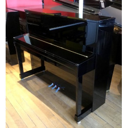 Piano Droit PETROF P118M Noir brillant Edition limitée Silver