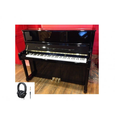 Piano Droit SCHIMMEL 125 Diamant Noblesse Noir brillant