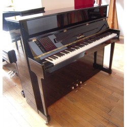 Piano Droit RAMEAU 118 camargue Renner Noir brillant