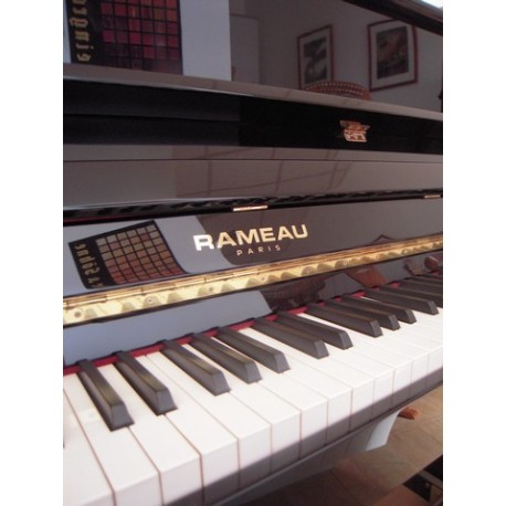 Piano Droit RAMEAU 118 camargue Renner Noir brillant