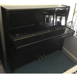 Piano droit PETROF 125M Noir Brillant