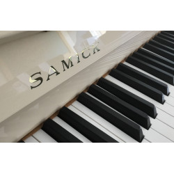 Piano droit SAMICK JS 112 Ivoire Brillant 1m12