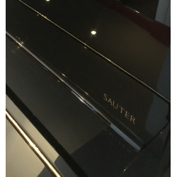 Piano Droit SAUTER 122 Carus Noir Poli *RECENT*