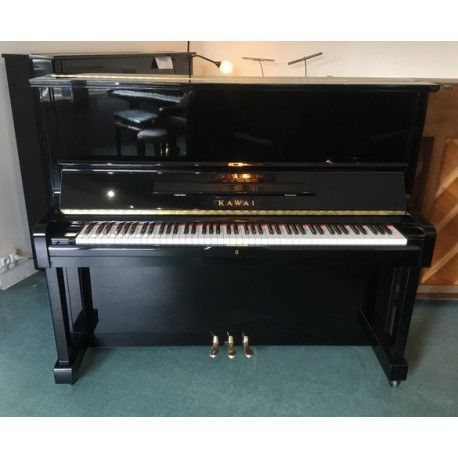 Piano Droit KAWAI NS-15 Noir brillant 124cm