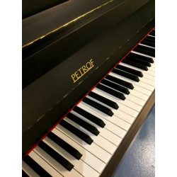 Piano Droit PETROF P 118 Moderne Noir Mat