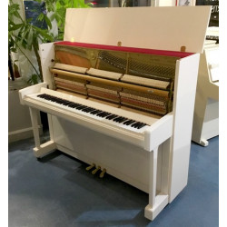 Piano droit Yamaha b3e  Blanc brillant 1m21