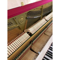 Piano droit Yamaha b3e  Blanc brillant 1m21