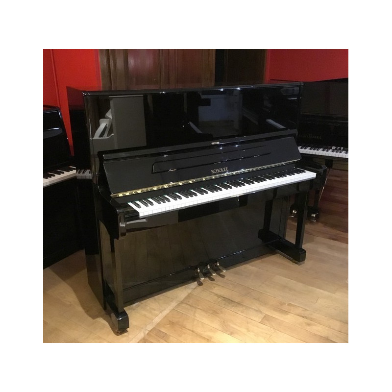 Piano SCHOLZE 126 By Petrof noir brillant