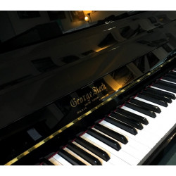 PIANO DROIT GEORGE STECK "all night" US09 Noir brillant