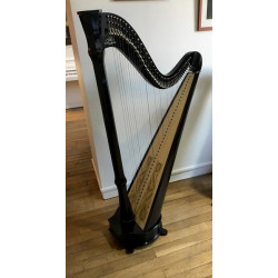Harpe celtique de concert CAMAC Mademoiselle 40 Cordes Noir