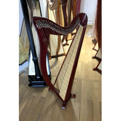 Harpe celtique Camac Hermine 34 cordes Acajou