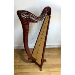 Harpe celtique Camac Hermine 34 cordes Acajou