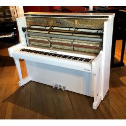 Piano Droit W.HOFFMANN Vision V120 Blanc Brillant /Chrome