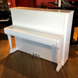 Piano Droit W.HOFFMANN Vision V120 Blanc Brillant /Chrome