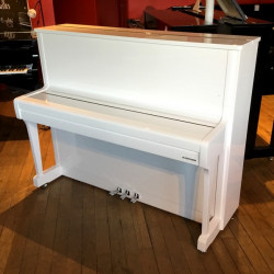 Piano Droit W.HOFFMANN Vision V120 Blanc Brillant /Chrome