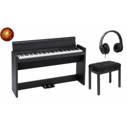 PACK PIANO KORG LP-380 BK