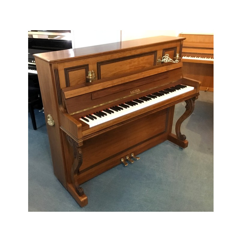 Piano Droit SAUTER 120 R2 noyer satiné