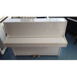 Piano droit SAMICK 108S blanc brillant