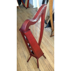 Harpe CAMAC, modèle BARDIC 27 cordes Acajou