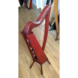 Harpe CAMAC modele BARDIC 27 cordes Acajou