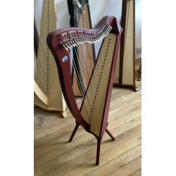 Harpe CAMAC, modèle BARDIC 27 cordes Acajou