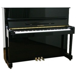 Piano Droit KAWAI BS-1A 122cm Noir brillant