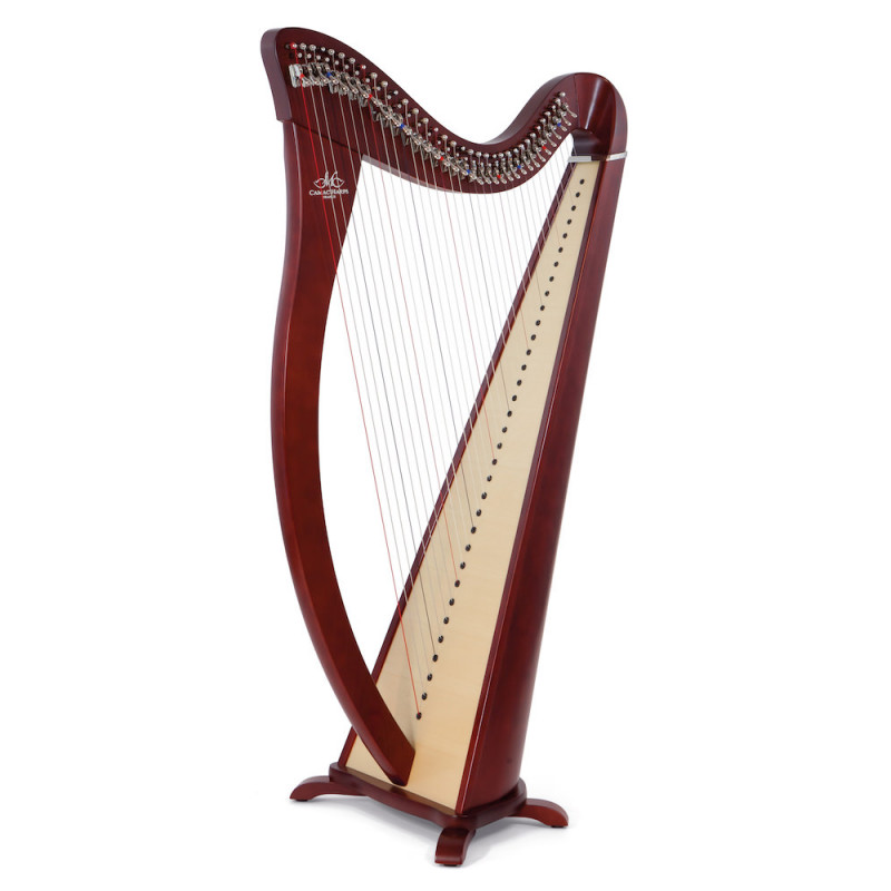 Harpe CAMAC, modèle HERMINE Acajou