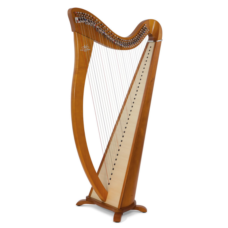 Harpe CAMAC, modèle HERMINE Merisier