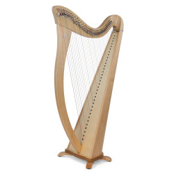Harpe CAMAC, modèle HERMINE Erable naturel