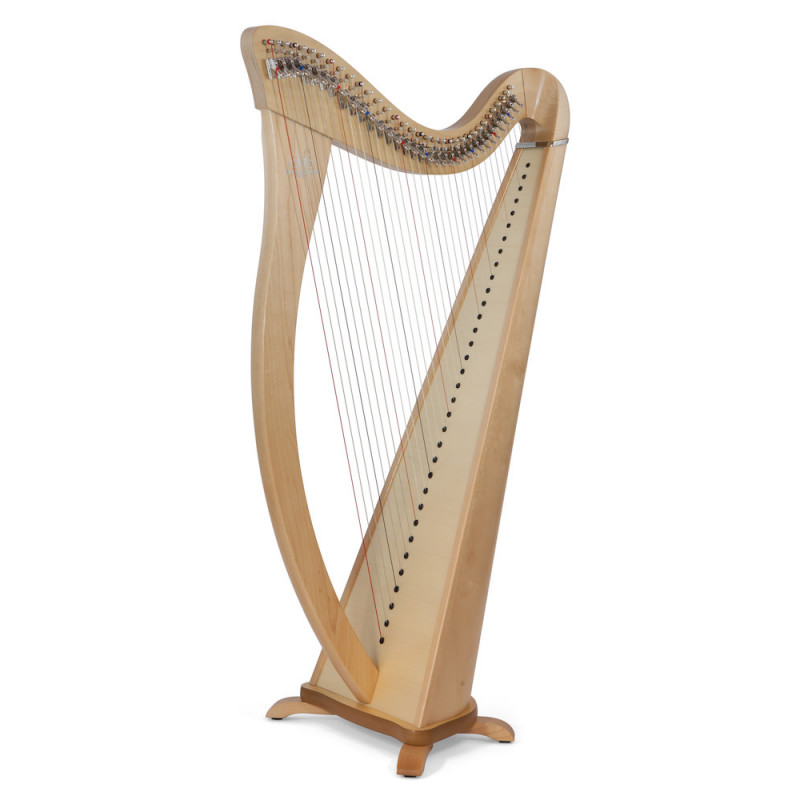 Harpe CAMAC, modèle HERMINE Erable naturel