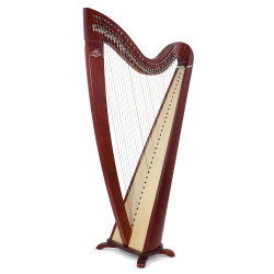 Harpe CAMAC, modele TELENN acajou