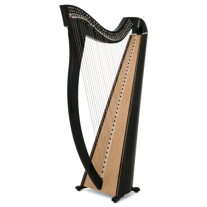 Harpe CAMAC, modèle AZILIZ 34 cordes