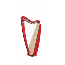 Harpe ODYSSEY by camac harps 27 cordes avec leviers