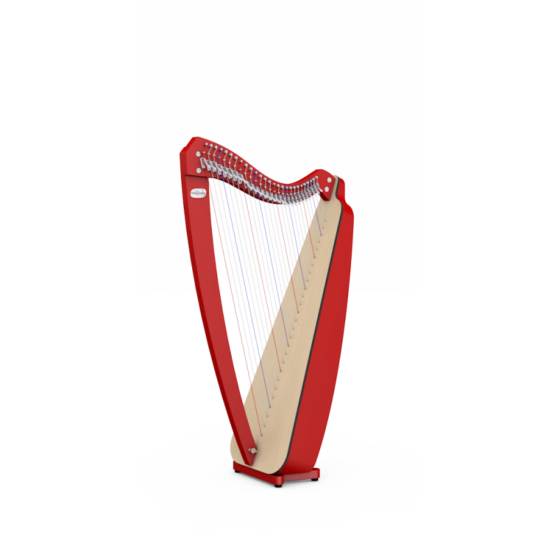 Harpe ODYSSEY by camac harps 27 cordes avec leviers