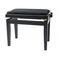 Banquette Piano réglable Noir mat