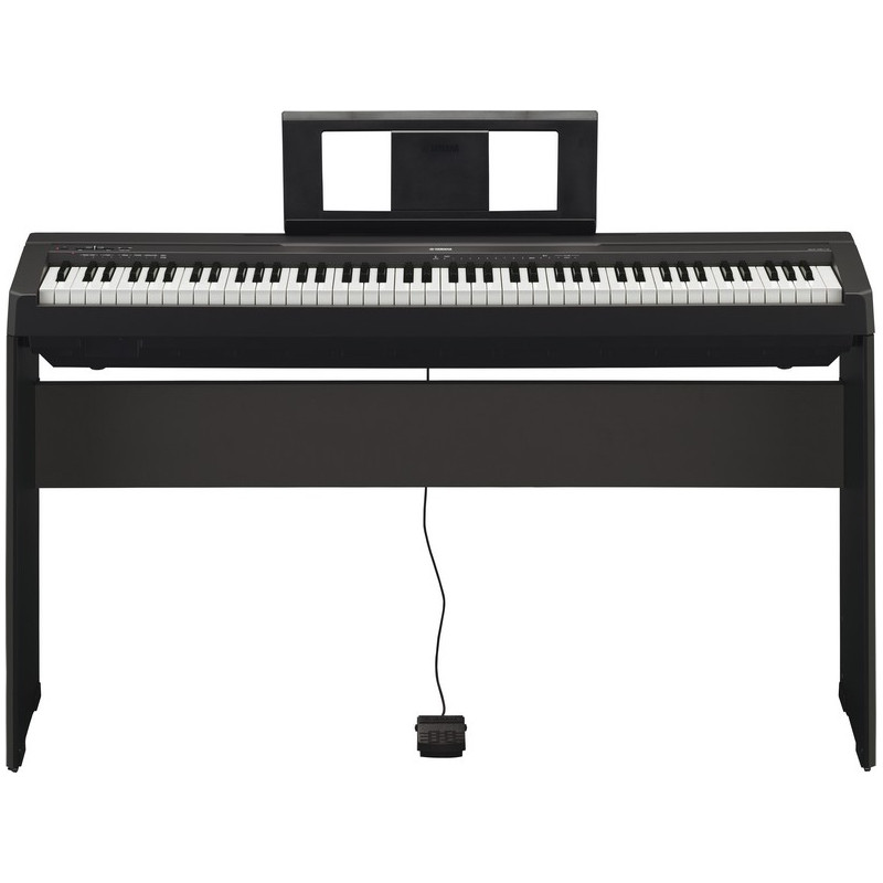 PIANO YAMAHA P 45 B MEUBLE avec L 85B Noir Mat PIANO YAMAHA P 45 B MEUBLE avec L 85B Noir Mat