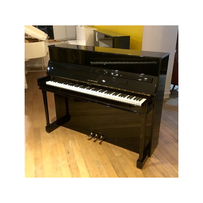 Piano Droit SEILER 112 Classique Noir Brillant