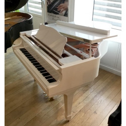 PIANO A QUEUE WEBER W-157 Blanc Brillant