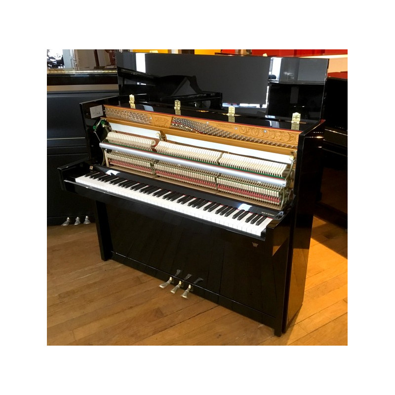 Les Plus Beaux Morceaux De Piano Moderne piano-droit-seiler-116-MODERN-line-noir-brillant