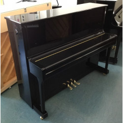 PIANO DROIT WILH.STEINBERG P118 Noir brillant/Laiton