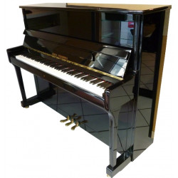 PIANO DROIT WILH.STEINBERG P118 Noir brillant/Laiton