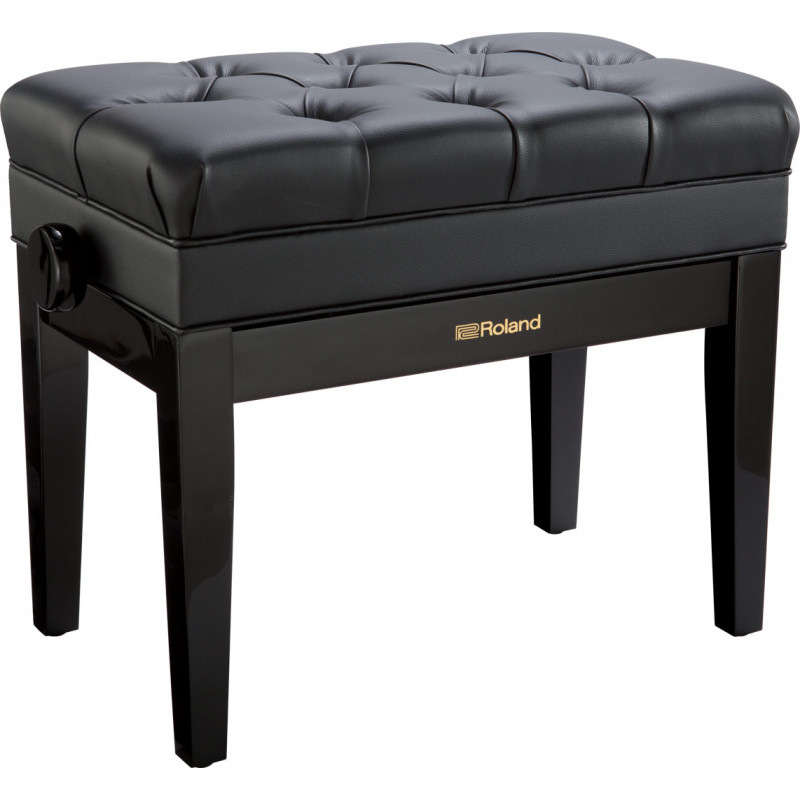 Banquette Piano réglable ROLAND RPB-500PE  Noir Brillant