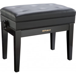 Banquette Piano réglable ROLAND RPB-500PE Noir Brillant