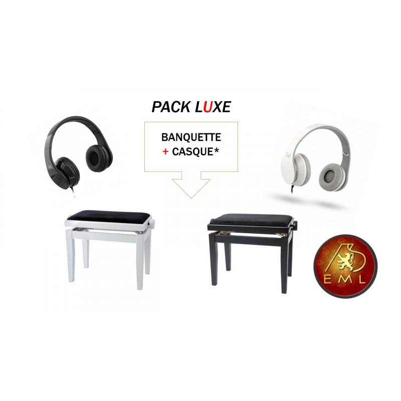Pack Luxe : Banquette réglable + Casque