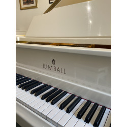 PIANO A QUEUE KIMBALL 170 Viennese Classic Blanc Brillant