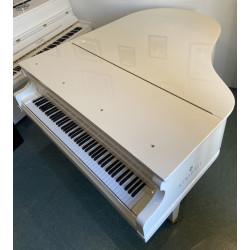 PIANO A QUEUE KIMBALL 170 Viennese Classic Blanc Brillant