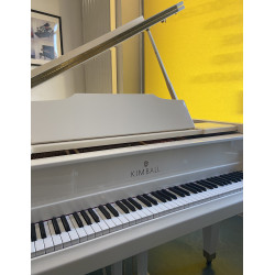 PIANO A QUEUE KIMBALL 170 Viennese Classic Blanc Brillant