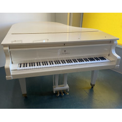 PIANO A QUEUE KIMBALL 170 Viennese Classic Blanc Brillant