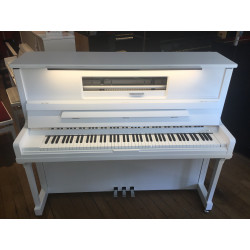 PIANO DROIT FEURICH 122 Blanc Silen